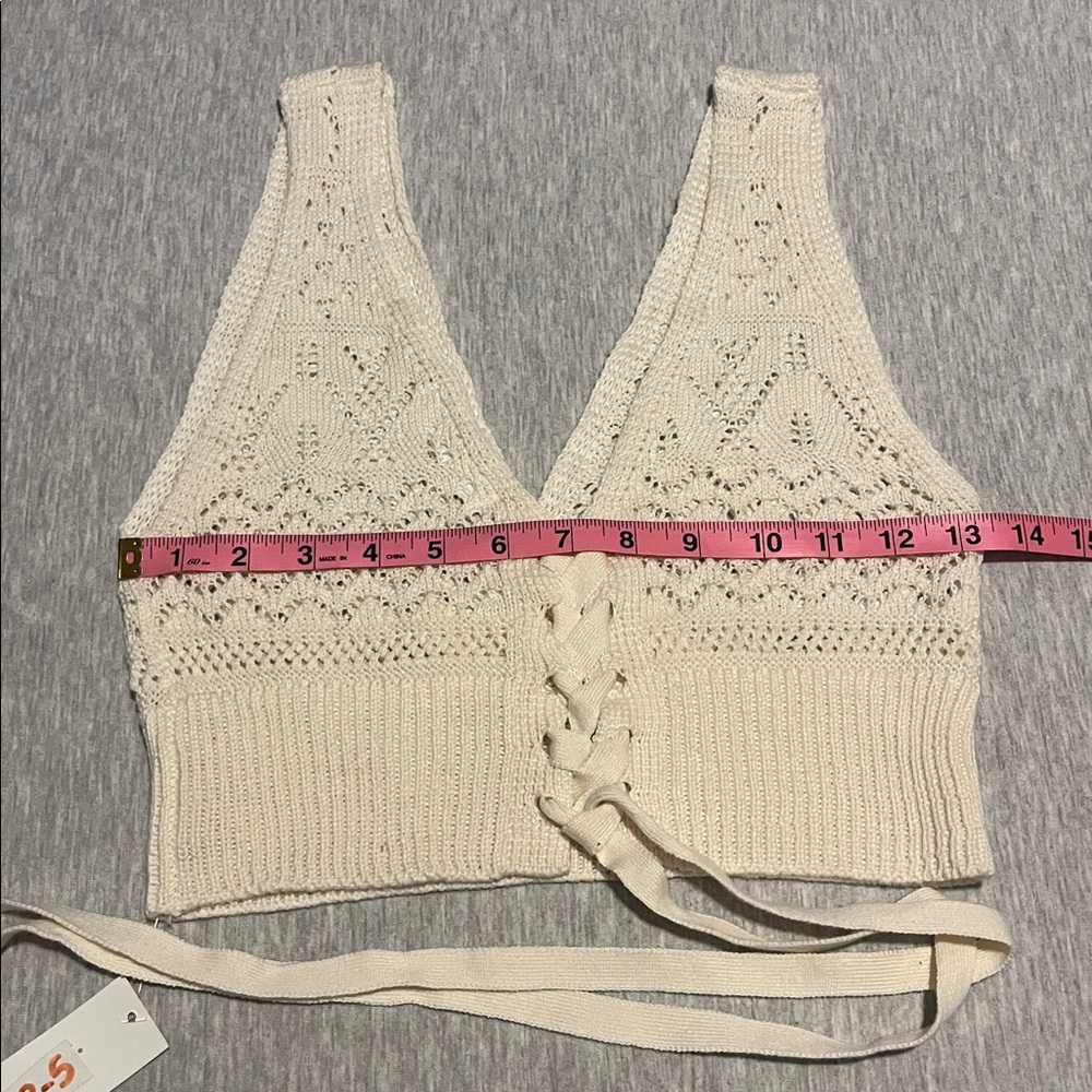 Crochet-Style Bralette - NWT - Picture 8 of 10